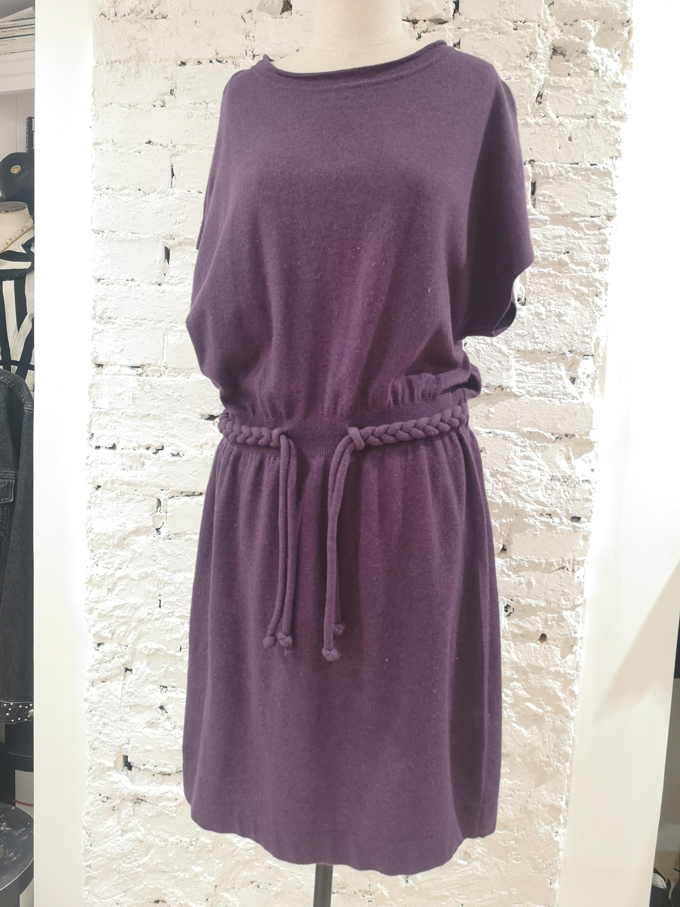 moschino purple dress