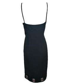 Moschino Y2K Cheap & Chic Alterations Themed Little Black Dress, 1950s
