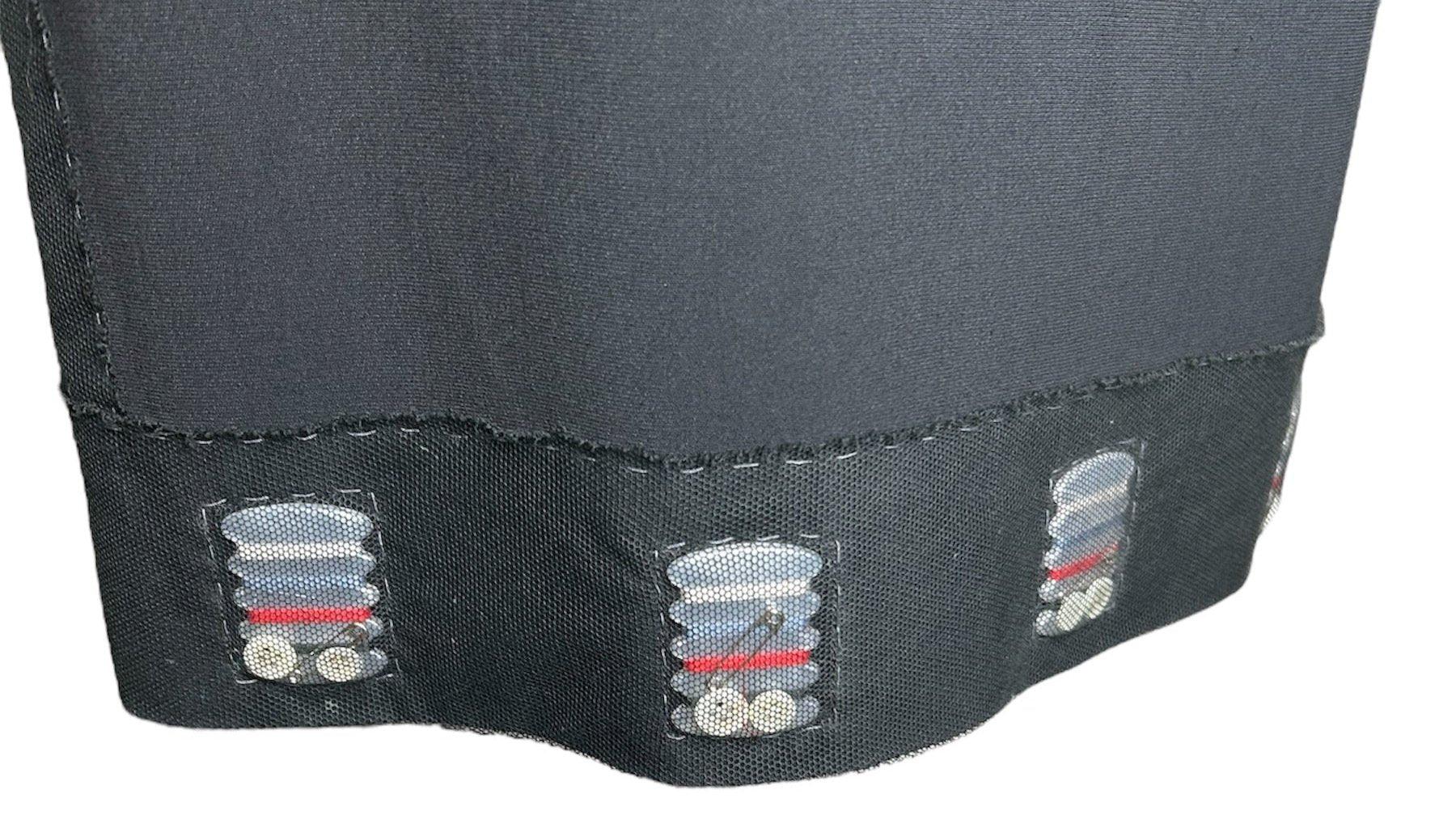 Moschino Y2K Cheap & Chic Alterations Themed Little Black Dress, 1950s In New Condition For Sale In Los Angeles, CA