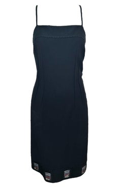 Moschino Y2K Cheap & Chic Alterations Themed Little Black Dress, 1950s
