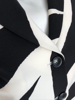 MOSCHINO Zebra blazer