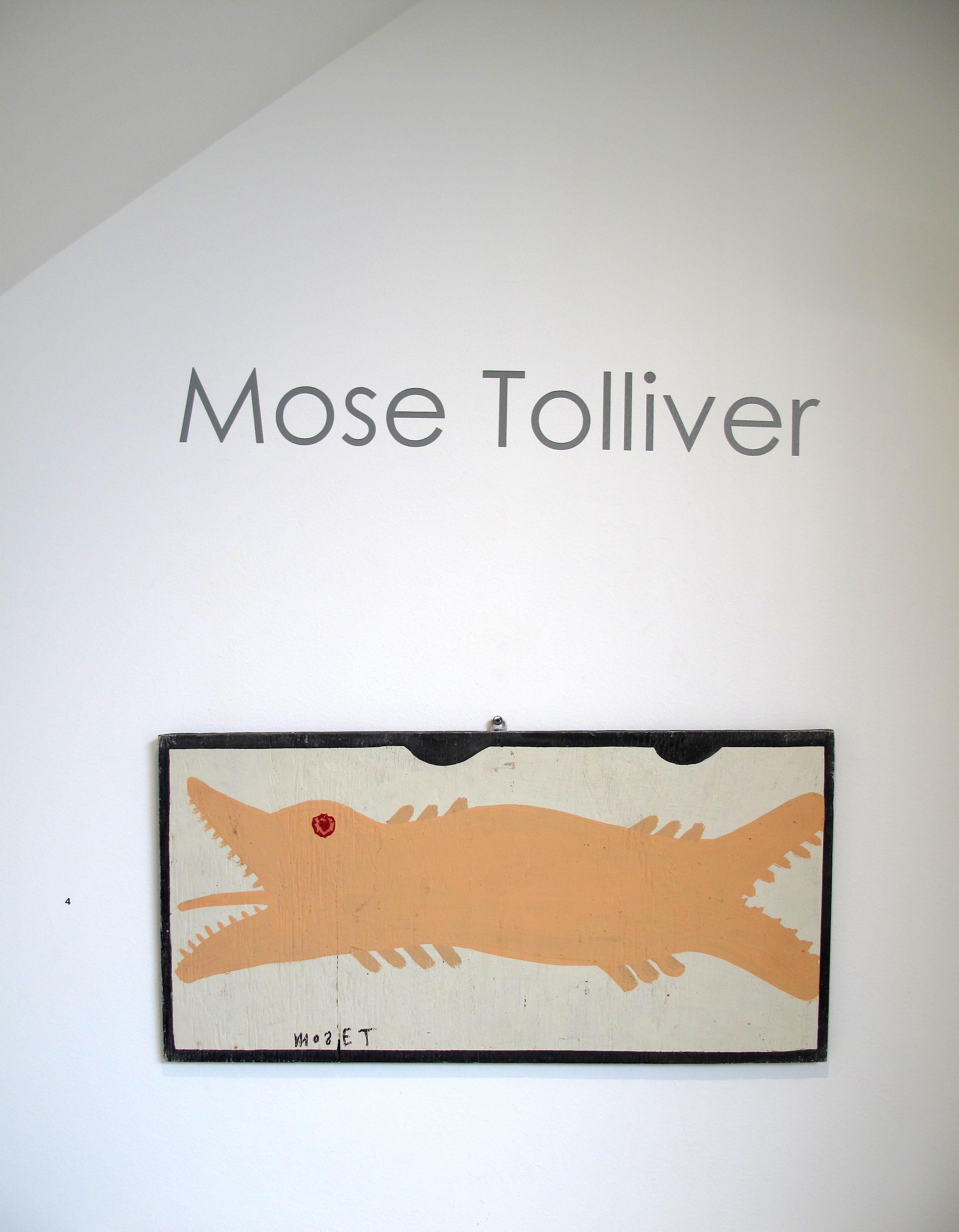 Alligator Gar Fish - Painting by Mose Tolliver
