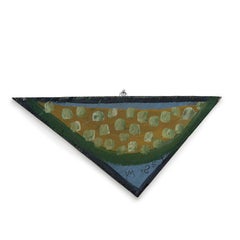 Untitled Blue Watermelon by Mose Tolliver AKA Mose T (INV# NP3169)