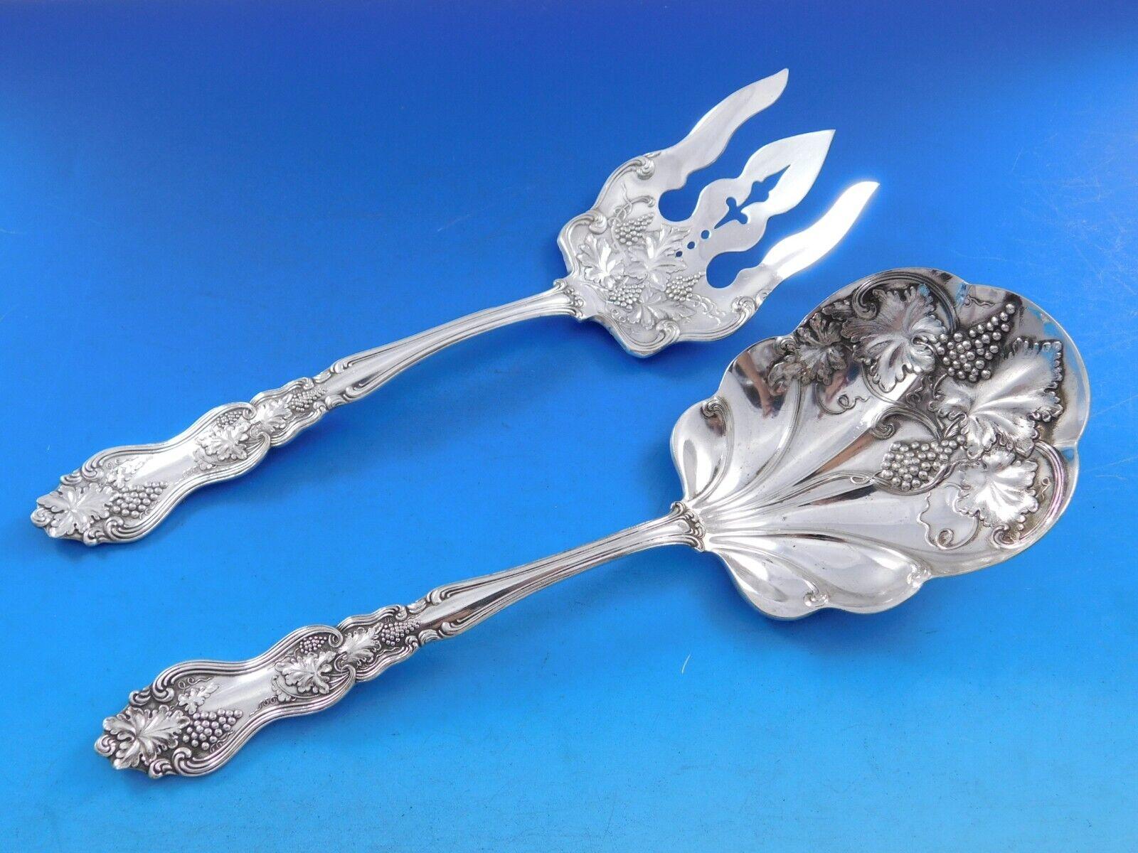 Moselle by International Silverplate Flatware Set Service 77 pieces Grapes For Sale 6