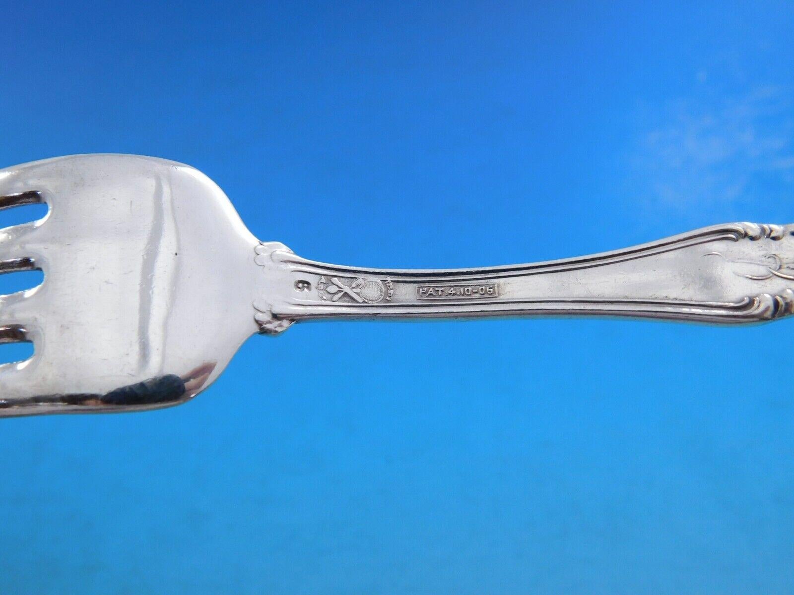 Silver Plate Moselle by International Silverplate Flatware Set Service 77 pieces Grapes For Sale
