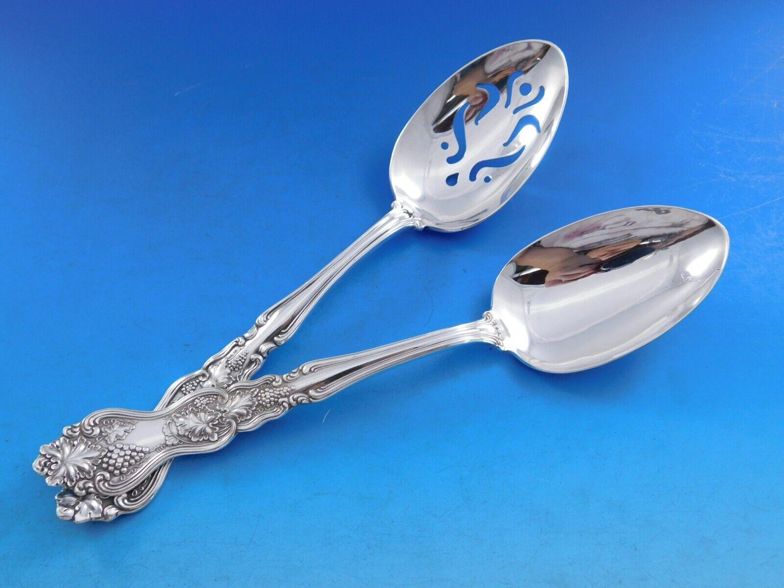 Moselle by International Silverplate Flatware Set Service 77 pieces Grapes For Sale 4