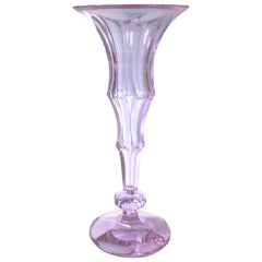 Moser Art Deco Color Change 'Alexandrit' Thin Vase by Heinrich Hussmann