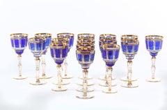 Moser Crystal Barware / Tableware Service / 16 People