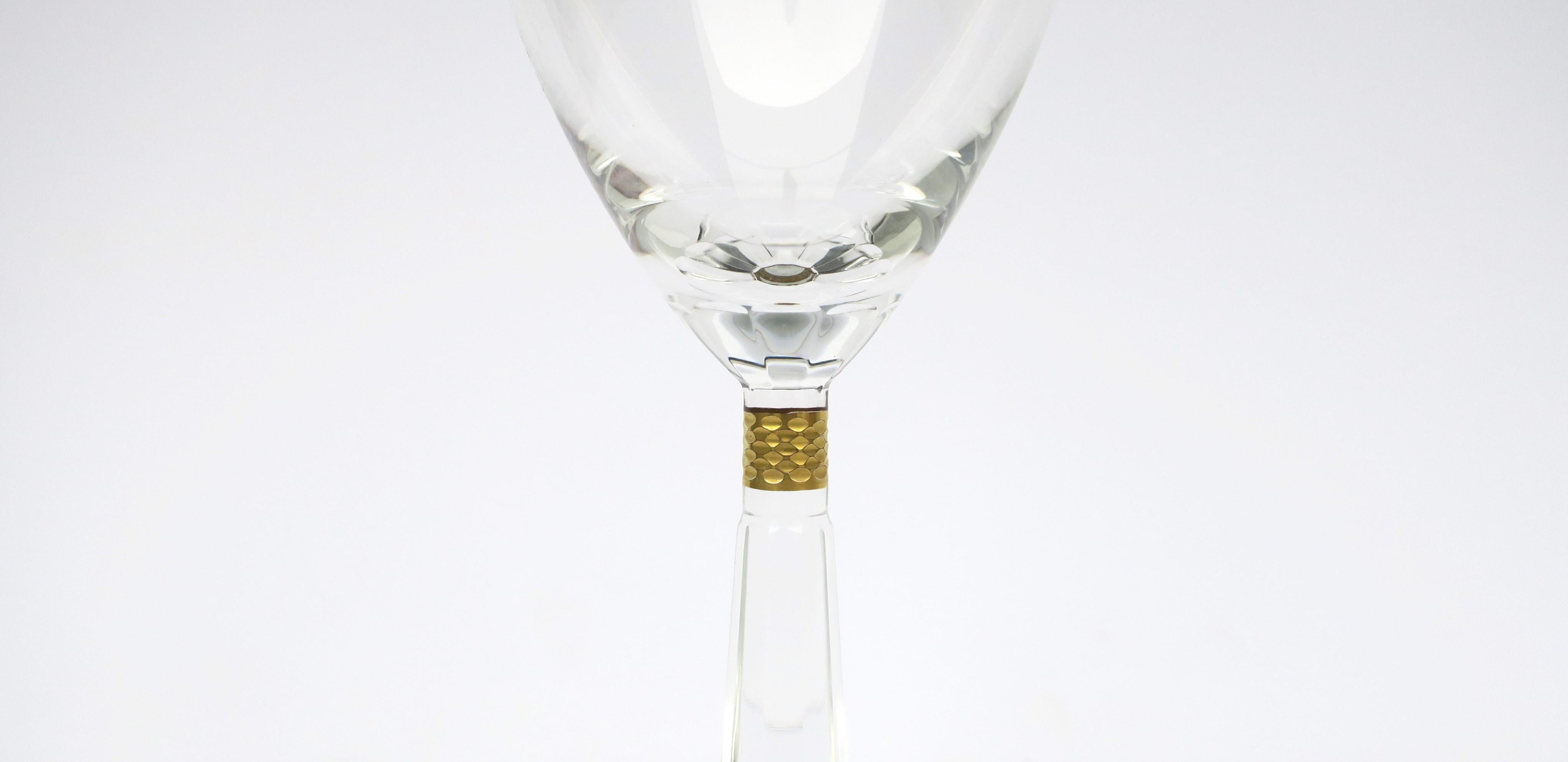 Moser Crystal Casanova Wine or Cocktail Glass For Sale 5