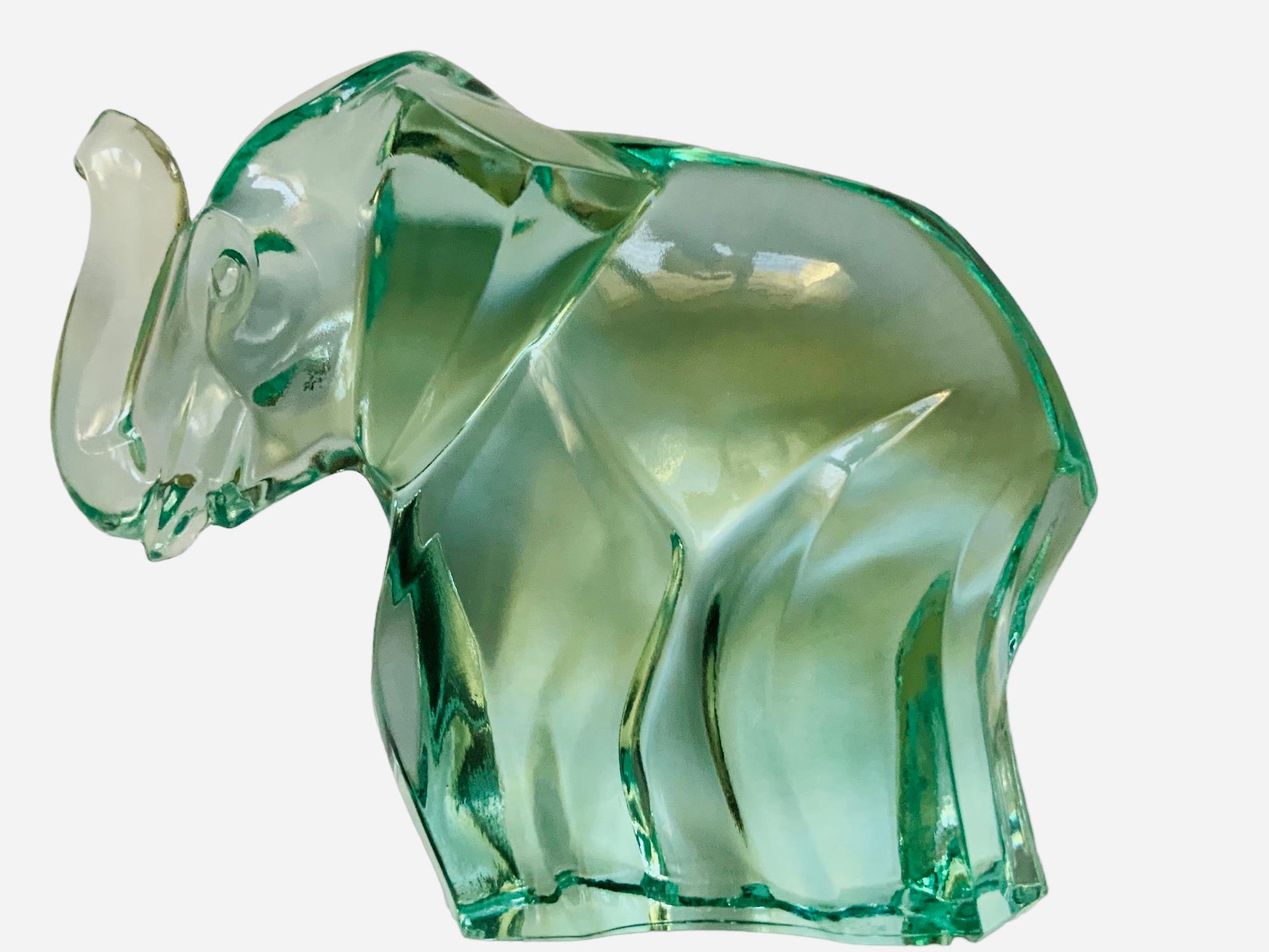 Moser Crystal Elephant Sculpture For Sale 2