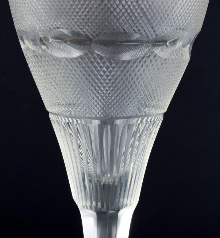 Moser, République tchèque. Verre à vin rouge 