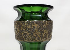 Moser Karlsbad Art Deco Glass Vase