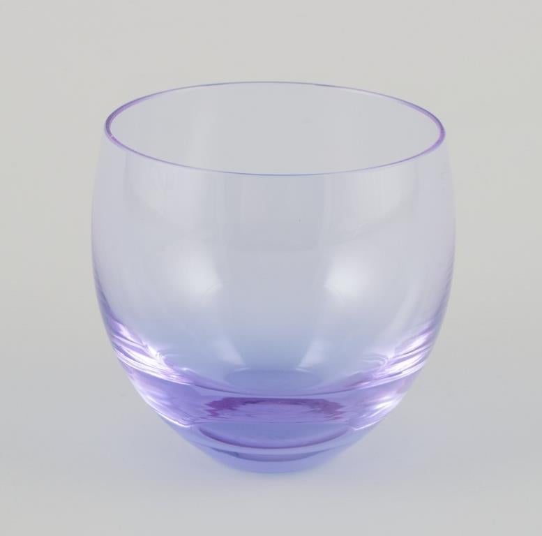 Moser, Karlsbad, République tchèque Ensemble de cinq verres à eau colorés. en vente 1
