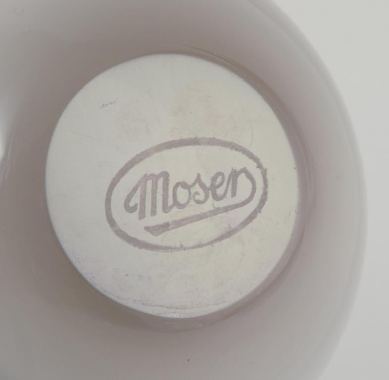 Moser, Karlsbad, République tchèque Ensemble de cinq verres à eau colorés. en vente 2