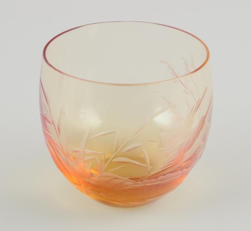 Moser, Karlsbad, République tchèque Ensemble de quatre verres à vodka colorés. en vente 1