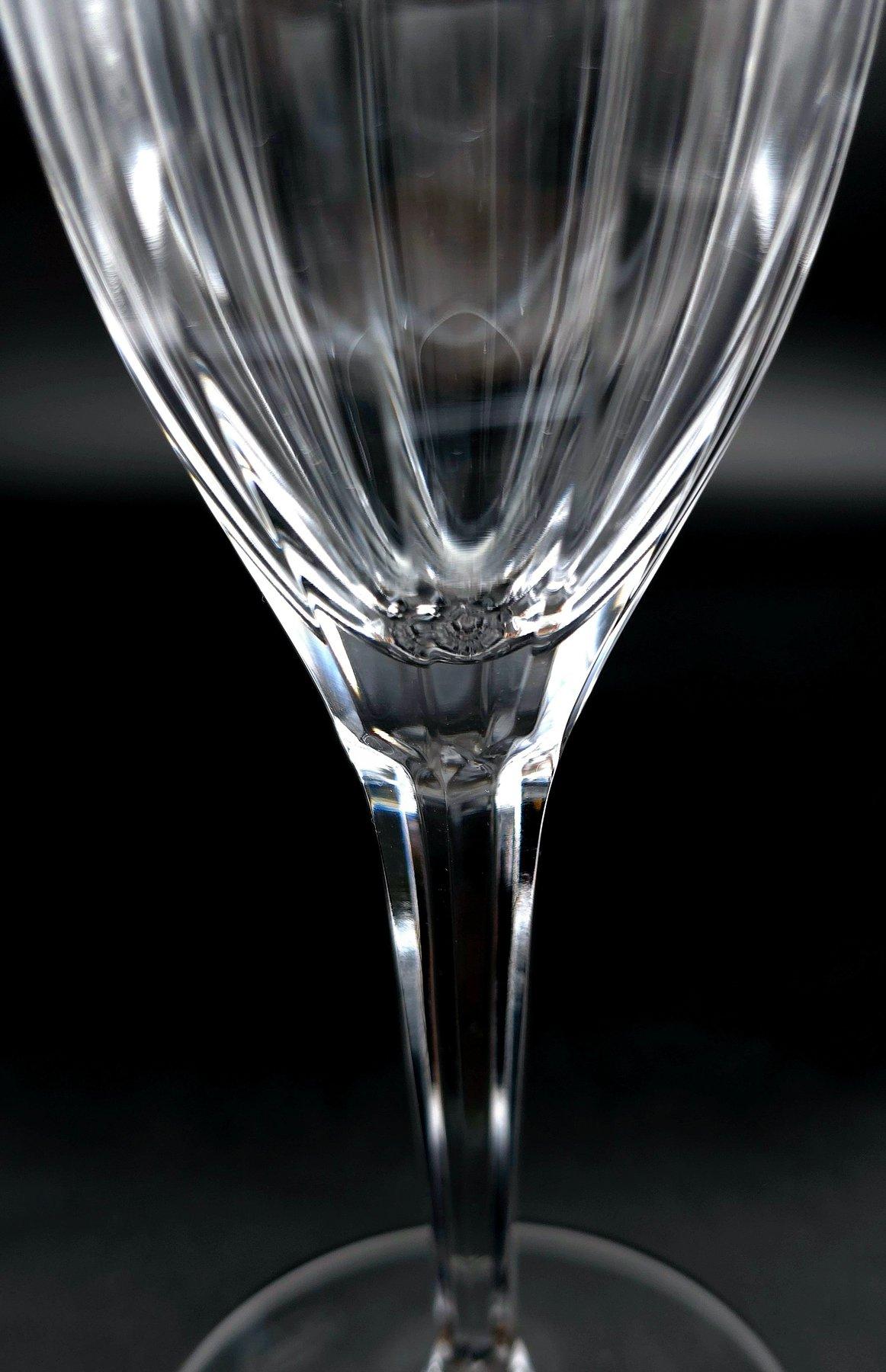 Bicchieri da vino di cristallo Moser & Söhne 1920-1940 circa in vendita 4