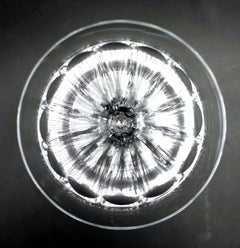 Moser & Söhne Crystal Wine Glasses circa 1920-1940