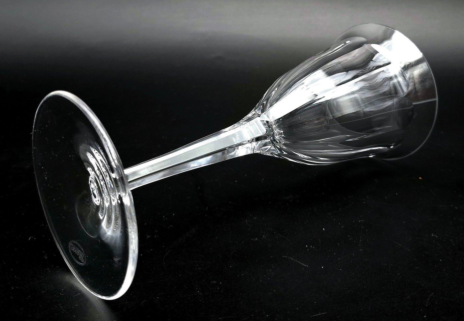 Bicchieri da vino di cristallo Moser & Söhne 1920-1940 circa in vendita 1