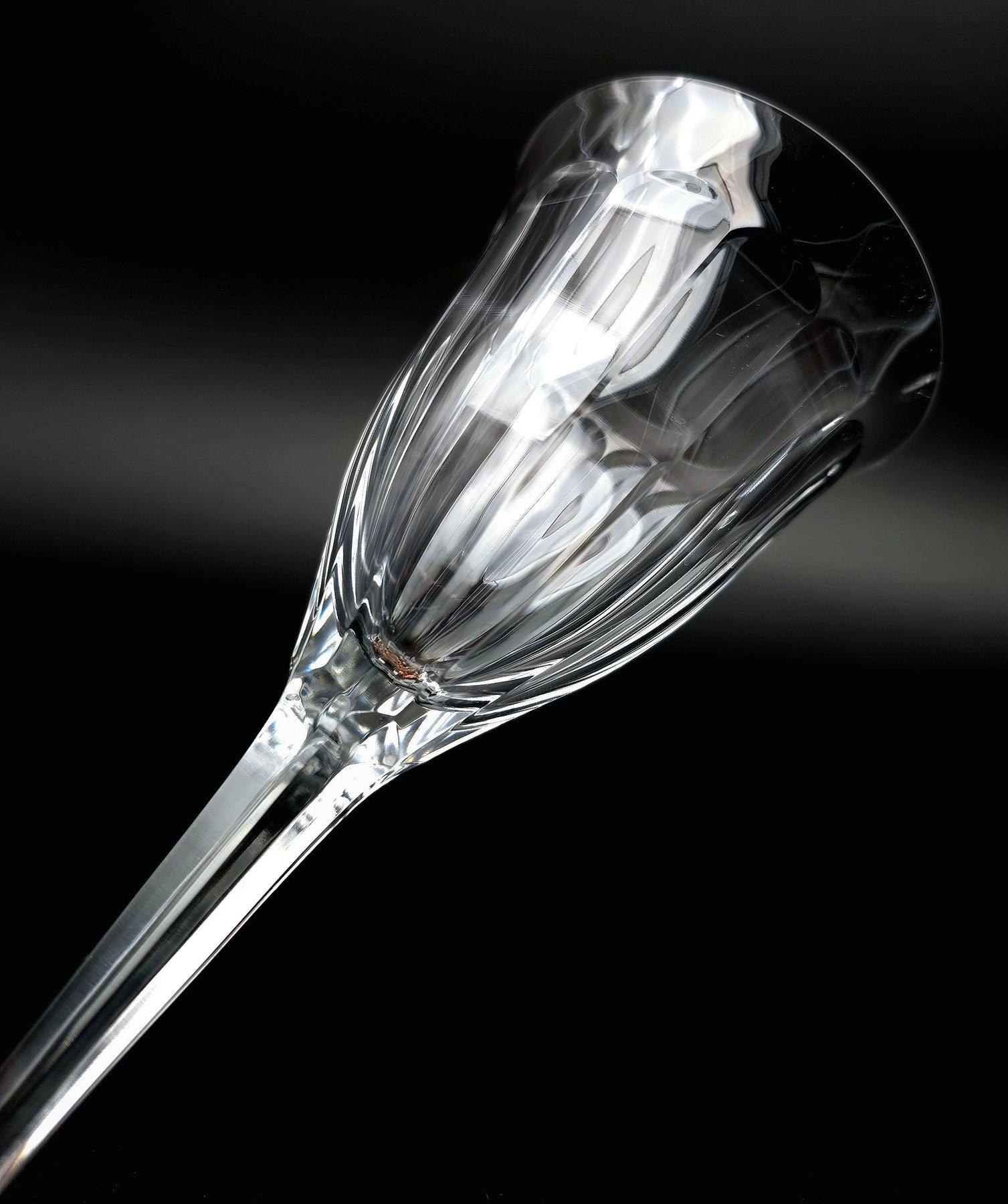 Bicchieri da vino di cristallo Moser & Söhne 1920-1940 circa in vendita 2