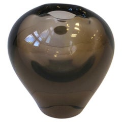 Moser Style Art Glass Vase, Czech