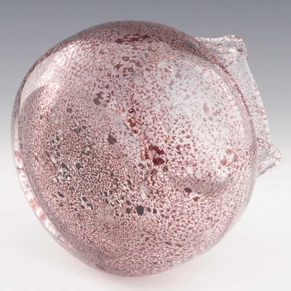 Vase Moser avec inclusions d'émail et bulles conçu par Pavel Hlava vers 1965 Bon état - En vente à Tunbridge Wells, GB