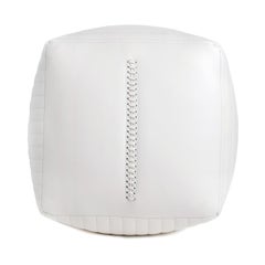 MOSES NADEL - Banded Cube Ottoman