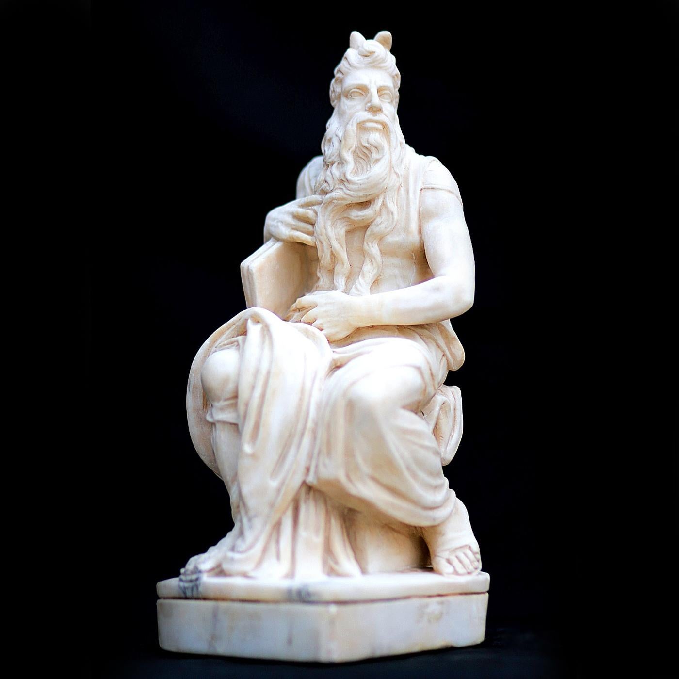sculpture of moses