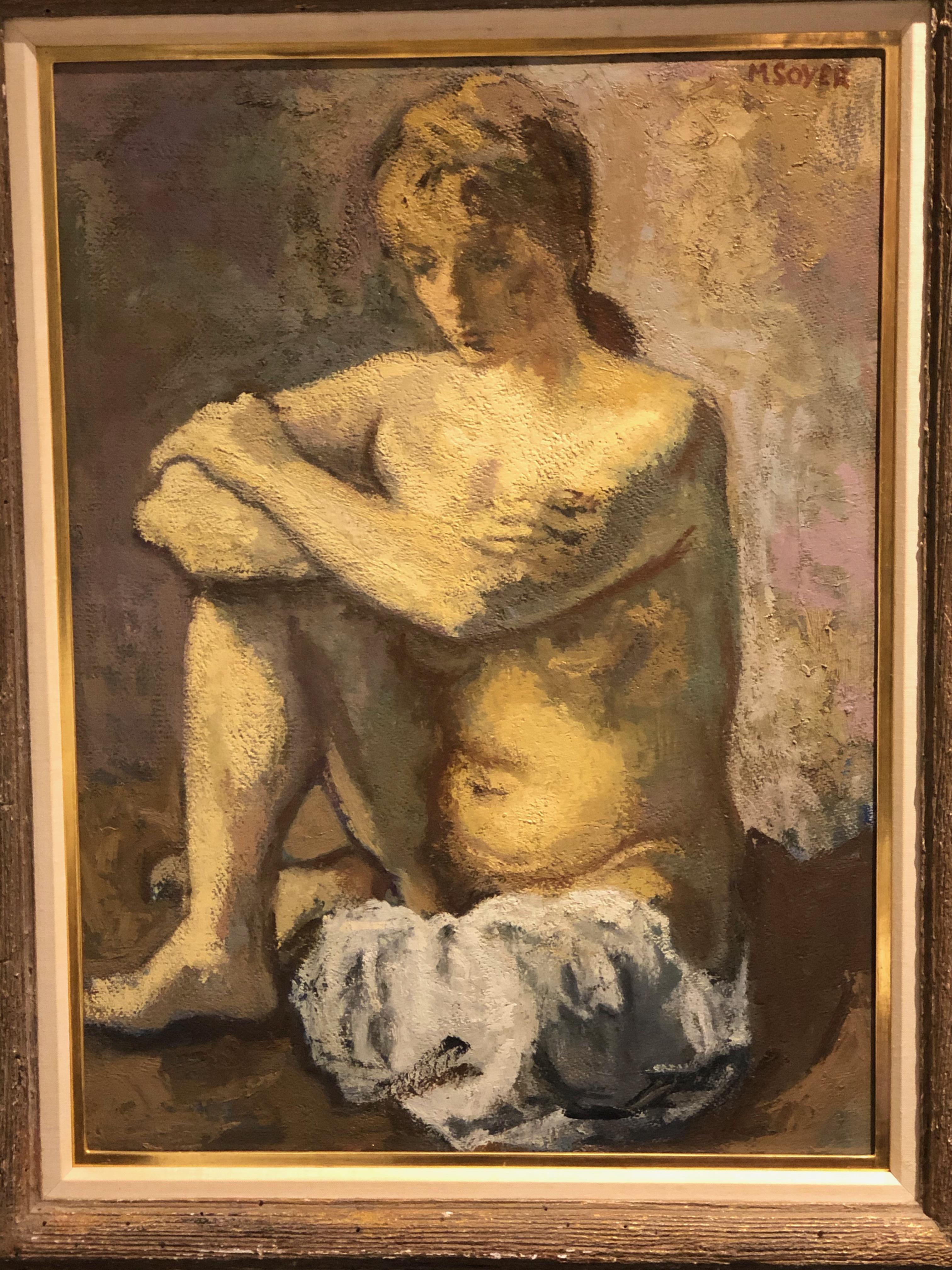 Oil on Canvas, signed Upper Right

Canvas Size: 31 x 23 inches

Frame: 39.5 x 31.5 inches