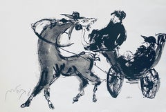Polish Israeli Artist Expressionist Hand Signed Lithograph