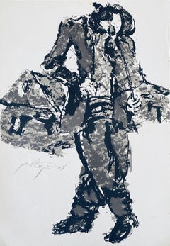 Polish Israeli Artist Expressionist Hand Signed Lithograph