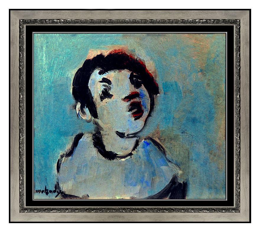 Moshe Mokady Authentic & Original Oil Painting on Board, Professionally Custom Framed and listed with the Submit Best Offer option

Accepting Offers Now: The item up for sale is a spectacular and bold Oil Painting on Board by Legendary Expressionist