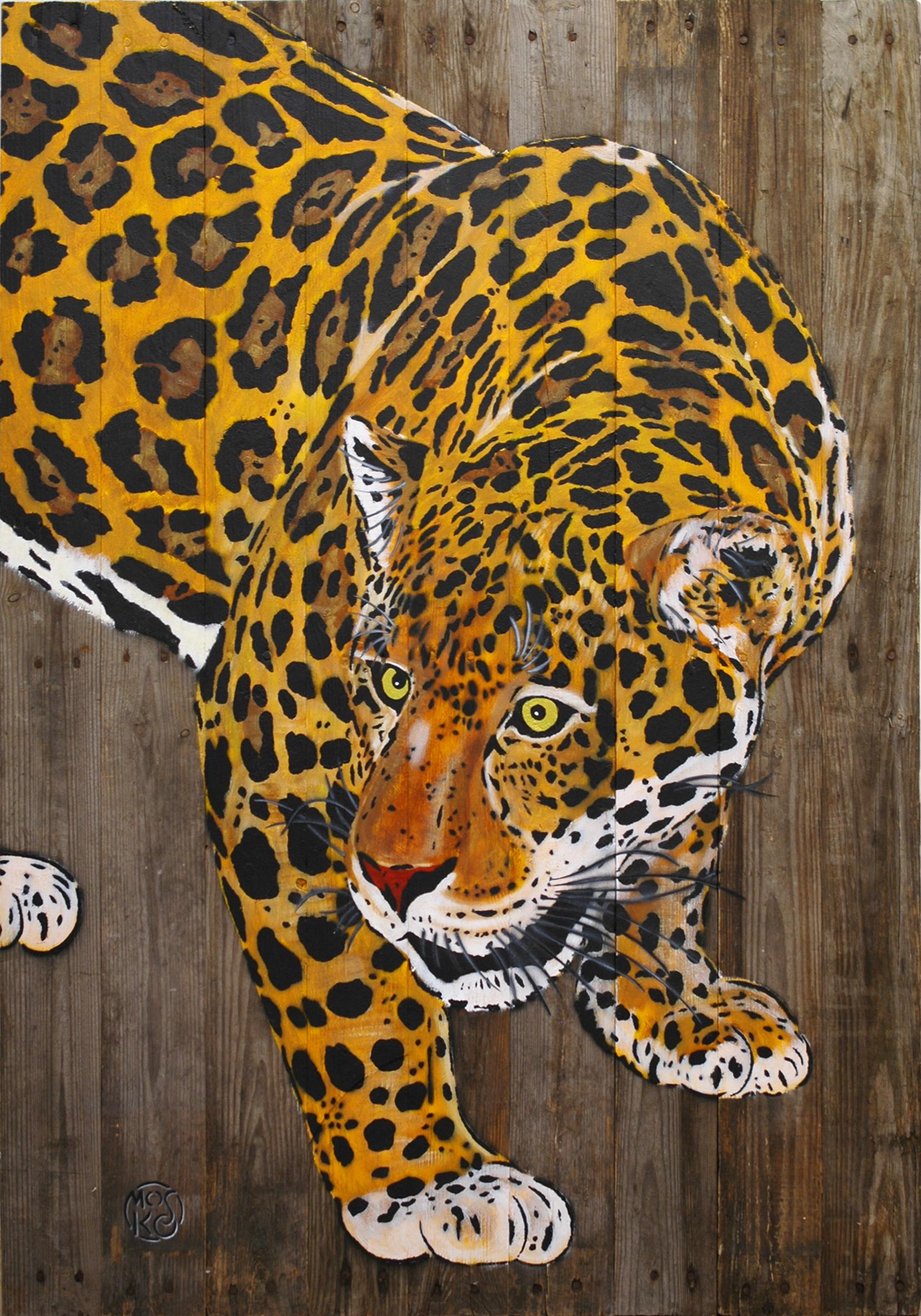 MOSKO Animal Painting - Buste Jaguar