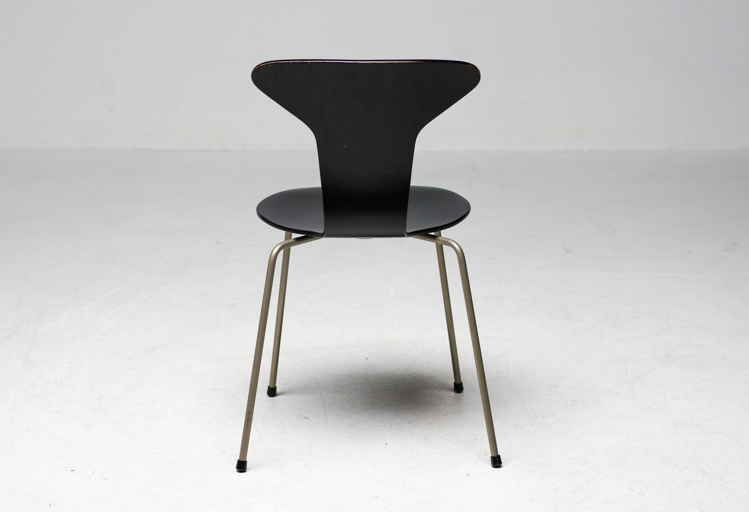 Mosquito-Stuhl 3105 von Arne Jacobsen für Fritz Hansen, 1960er Jahre im Zustand „Gut“ im Angebot in Dronten, NL