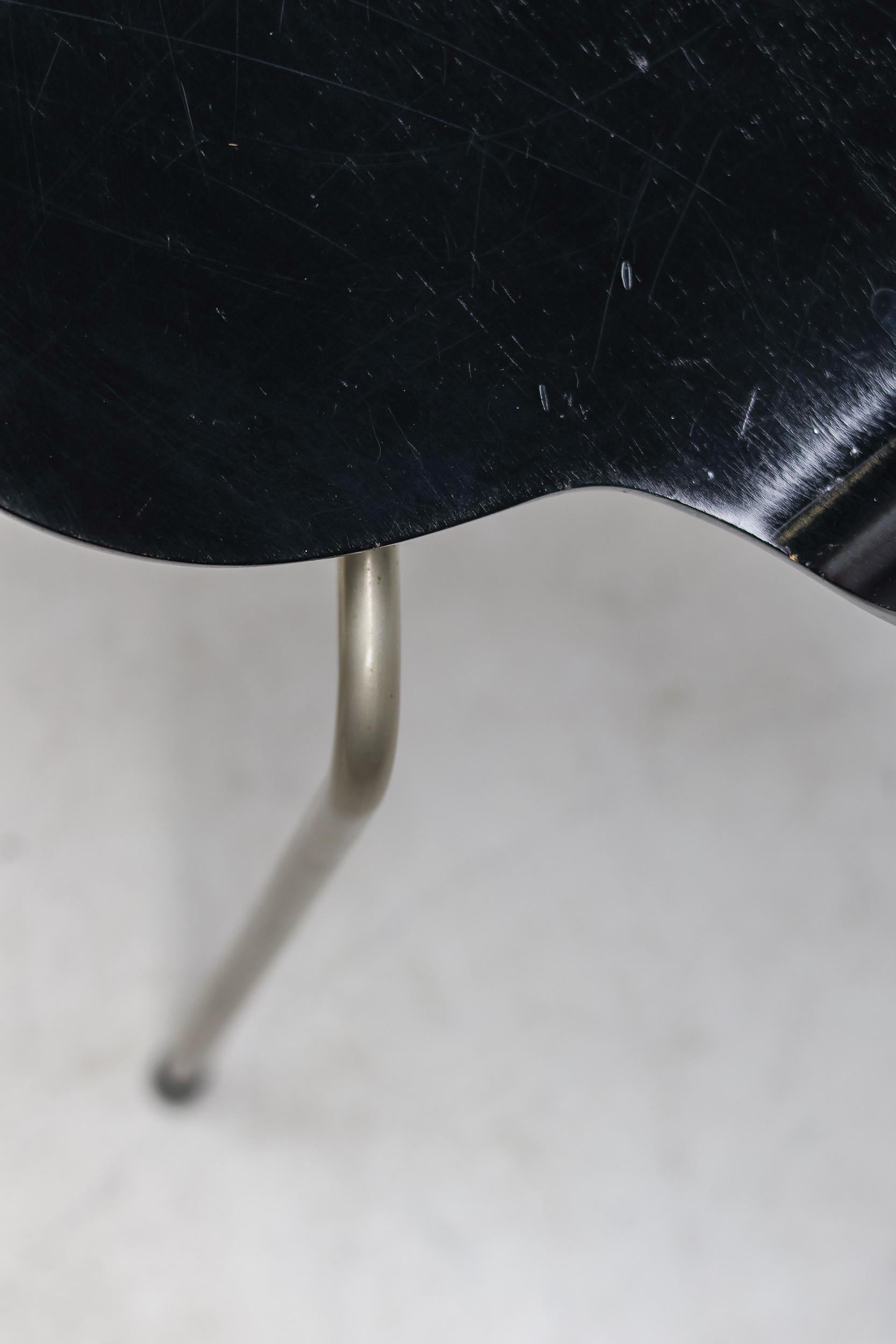 Mosquito-Stuhl 3105 von Arne Jacobsen für Fritz Hansen, 1960er Jahre (Mitte des 20. Jahrhunderts) im Angebot