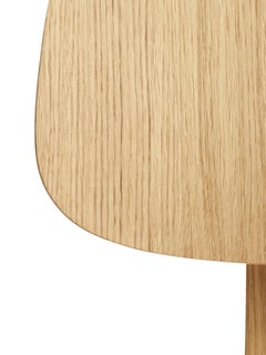 Mosquito Dining Chair in Natural Oak, Wooden Frame + Plywood, Mid-Century Modern