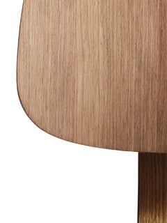 Mosquito Dining Chair in Walnut, Wooden Frame and Plywood, Mid-Century Modern