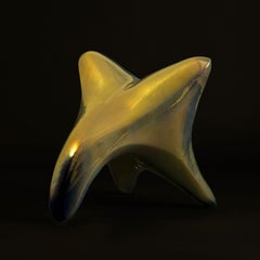 Mosquito in Gold of the Neo Habitat Sculptural Object By Caspi Ceramics NL