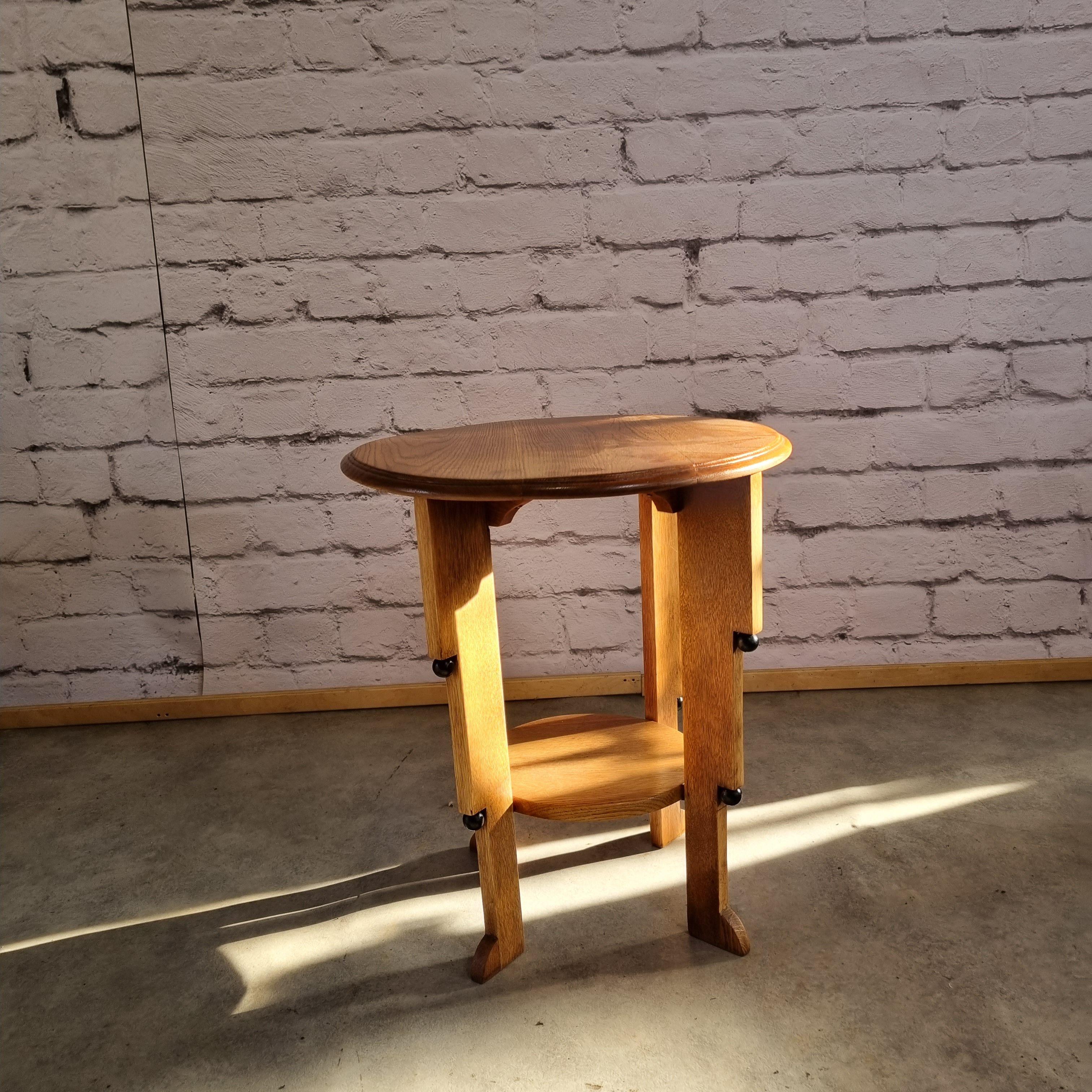 Oak Mosquito Model No. 3105, Designed by Arne Jacobsen for Fritz Hansen, Denmark in