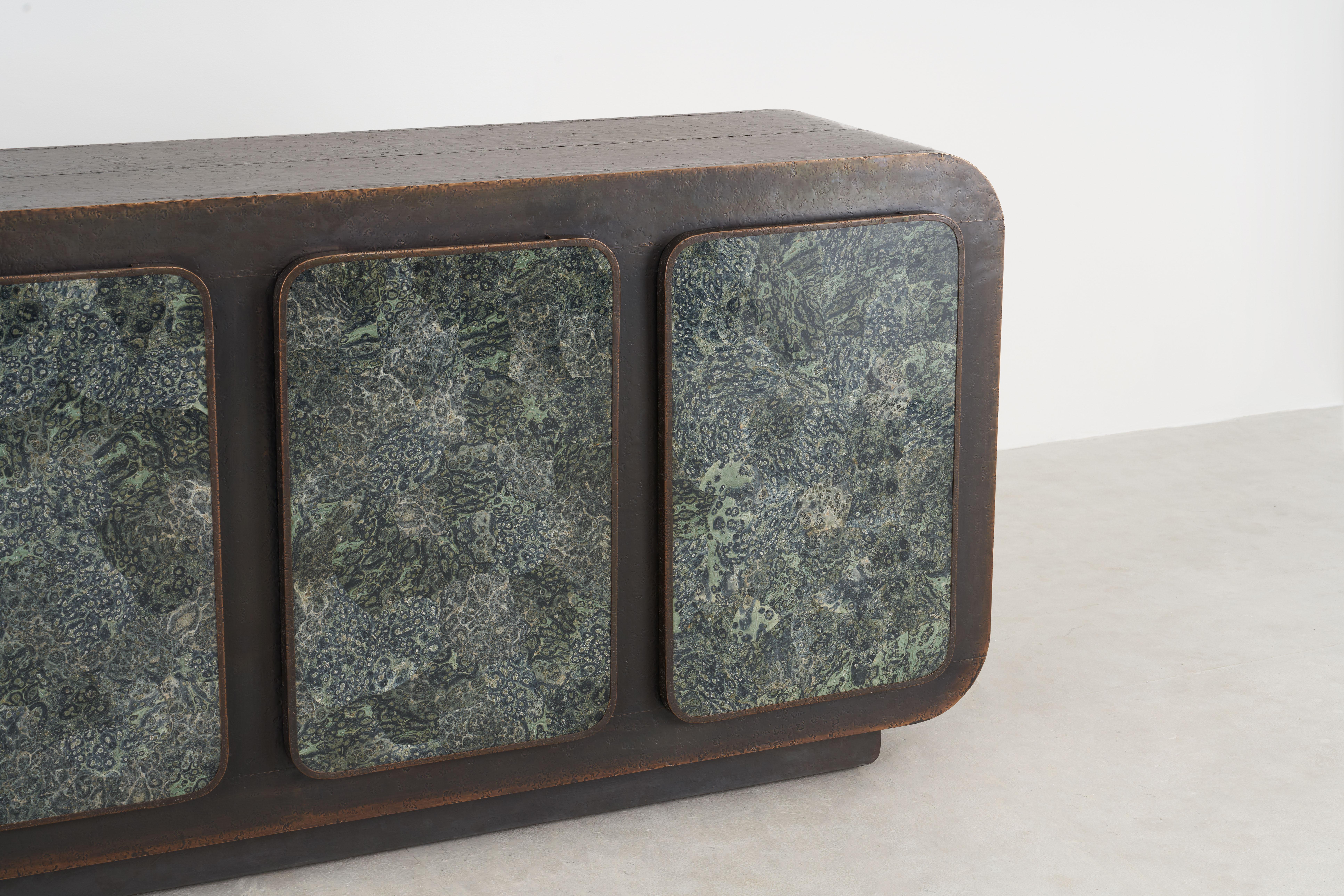 Contemporary Moss Cabinet by Vikram Goyal, India For Sale