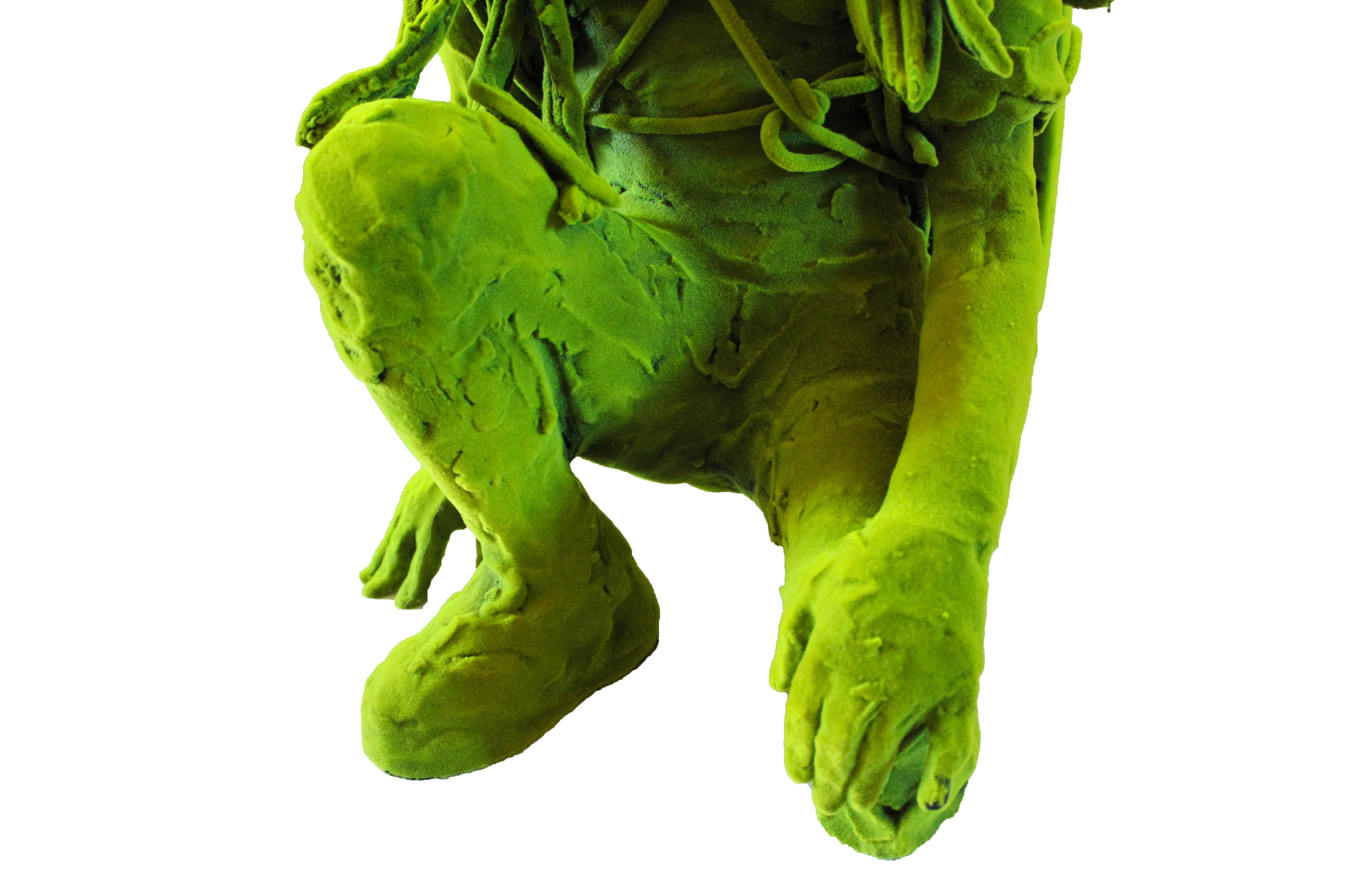 Finnish Moss Girl Sculpture by Kim Simonsson, circa 2020, Finland