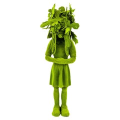 Scultura Moss Girl di Kim Simonsson, 2020 circa, Finlandia