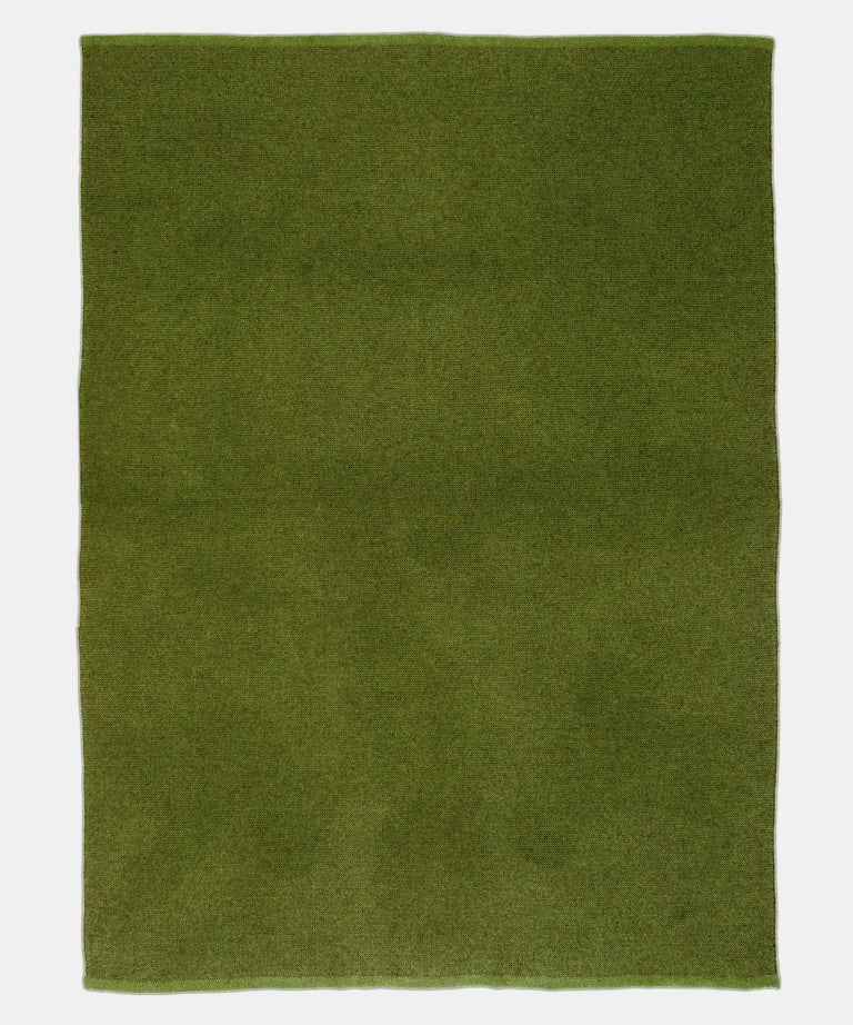 Moss Green Blanket by Saved, New York For Sale at 1stDibs