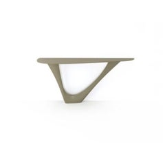 Moss Grey G-Console Steel Base with Steel Top Mono by Zieta