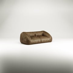 Moss Modular Sofa C001 - Leather Sequoia col. Camel (or any Leather cat. A)