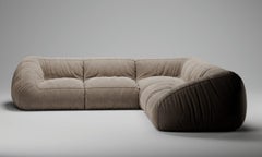 Moss Modular Sofa C003 - Nubuck col. Sand (or any Leather cat. A)