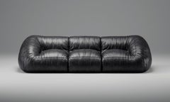 Moss Modular Sofa C004 - Leather col. Sequoia 027 (or any Leather cat. A)