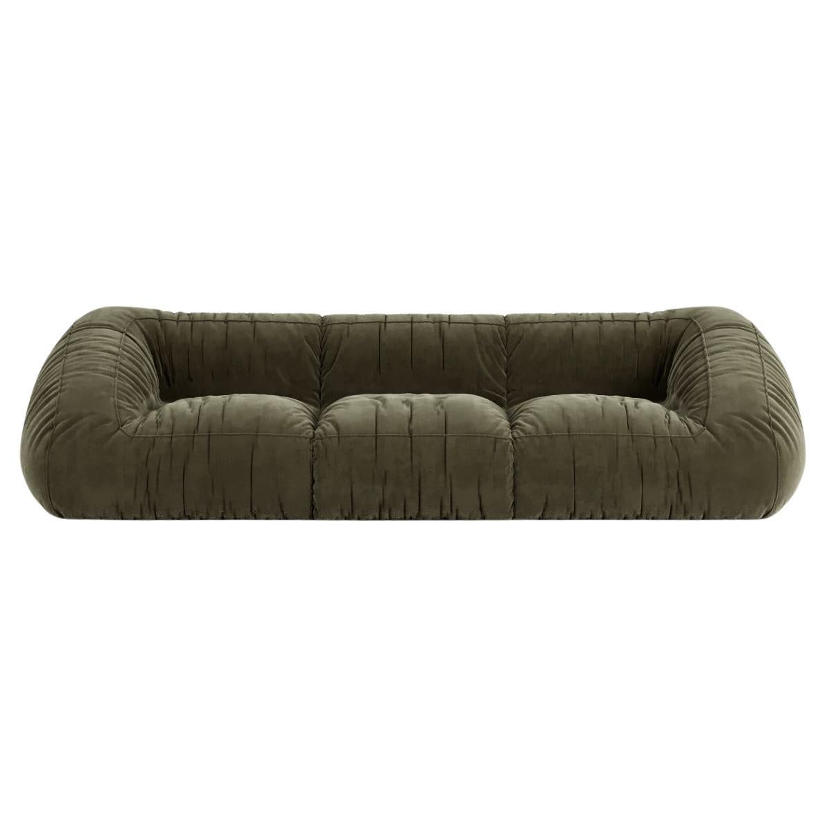 Moss Modular Sofa C004 - Nubuck col. Sage