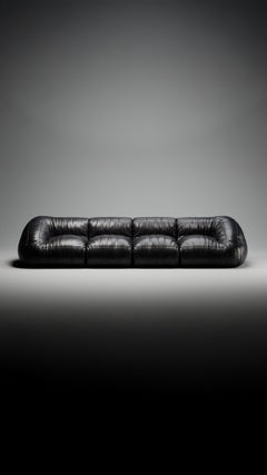 Moss Modular Sofa C005 - Leather col. Sequoia 027 (or any Leather cat. A)