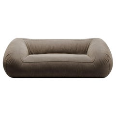 Moss Sofa - Nabuk col. Sabbia (or any Leather cat. A)