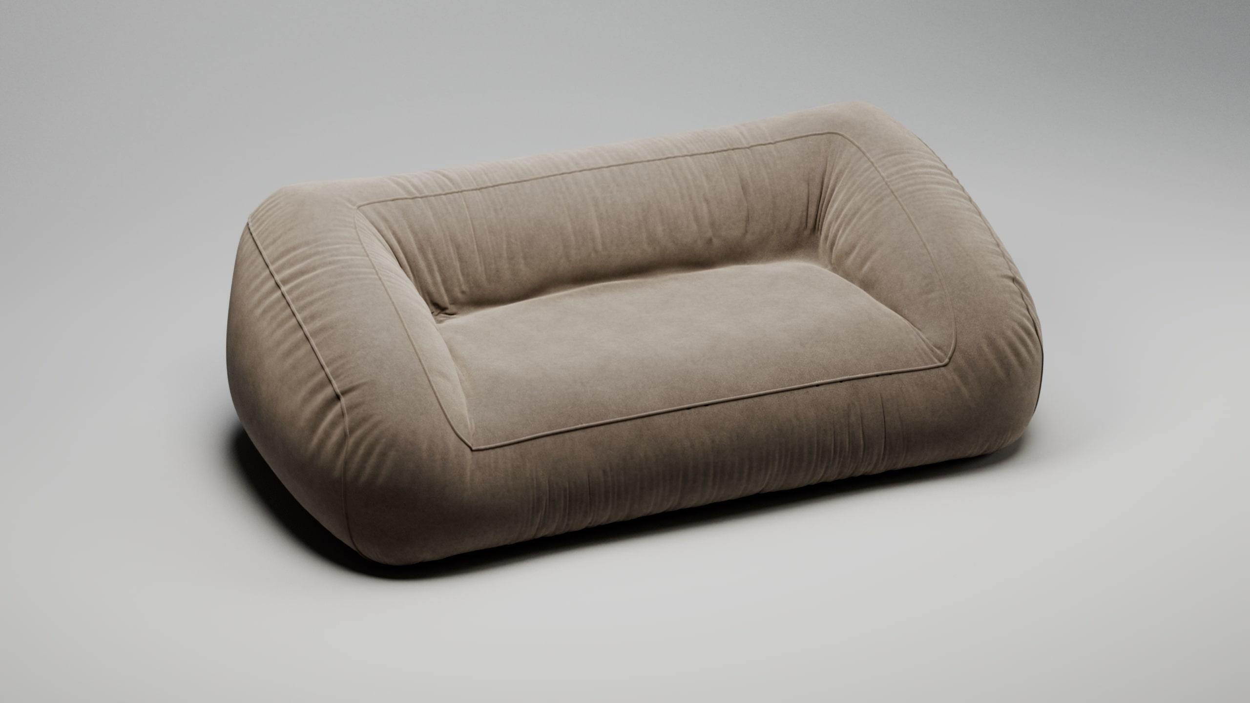 Moss Sofa - Sancho col. 030 (or any Fabric cat. A) In New Condition For Sale In Milano, Lombardia